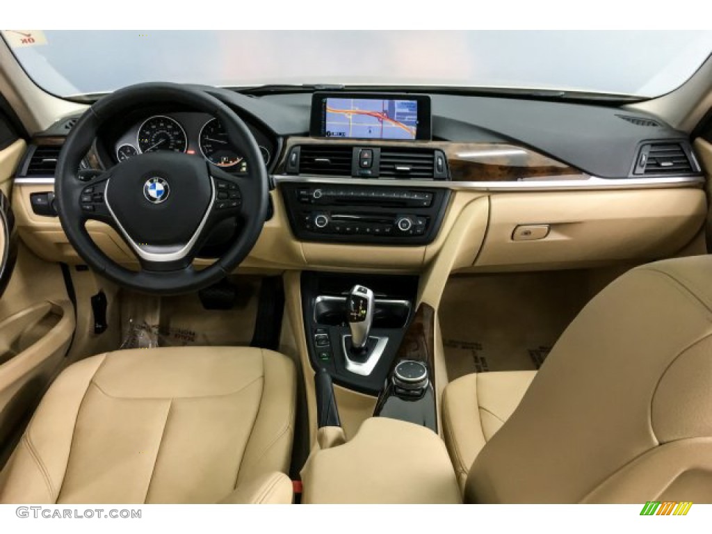 2015 3 Series 328i Sedan - Orion Silver Metallic / Venetian Beige photo #22