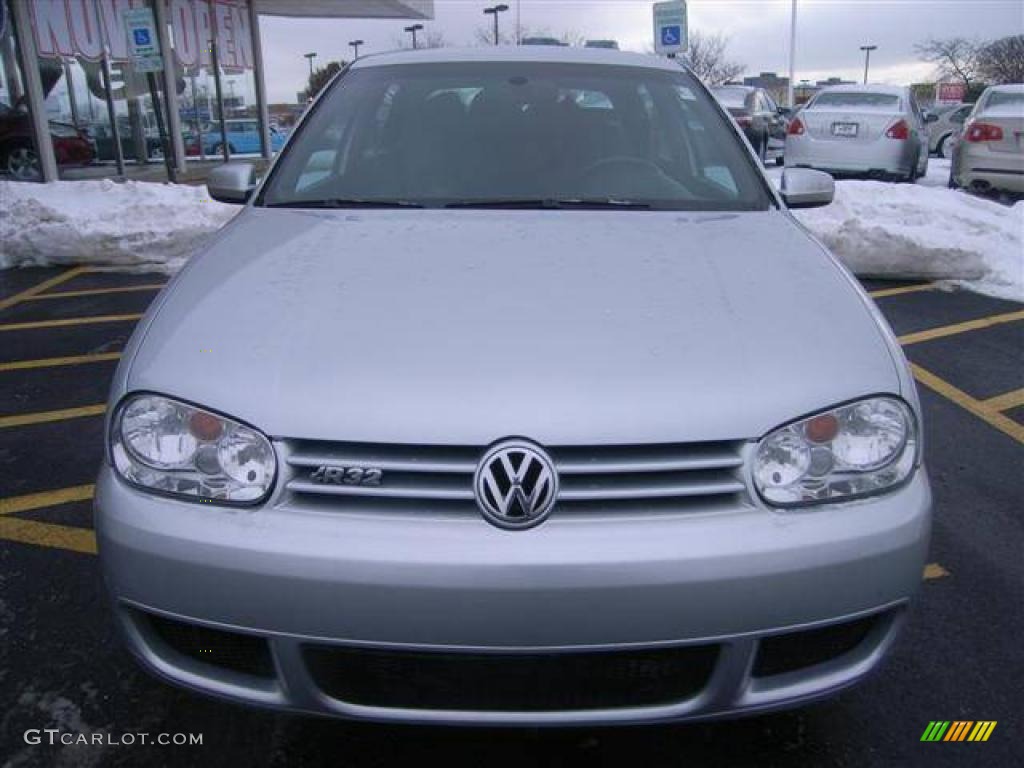 2004 R32  - Reflex Silver Metallic / Black Leather photo #2