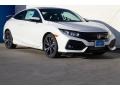 2019 Platinum White Pearl Honda Civic Si Coupe  photo #1