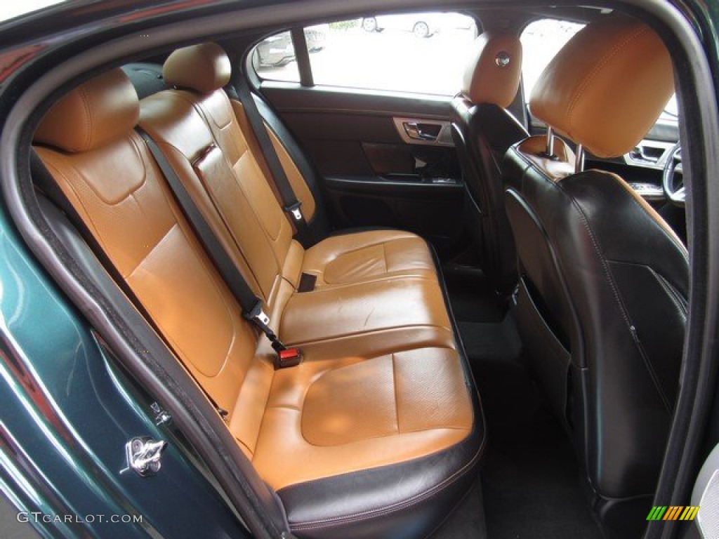 2012 XF Supercharged - British Racing Green Metallic / London Tan/Warm Charcoal photo #20