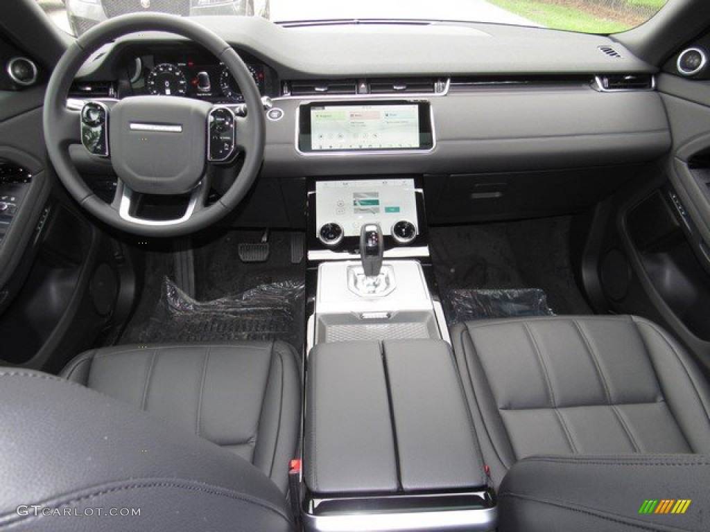 2020 Land Rover Range Rover Evoque SE Ebony Dashboard Photo #132866598