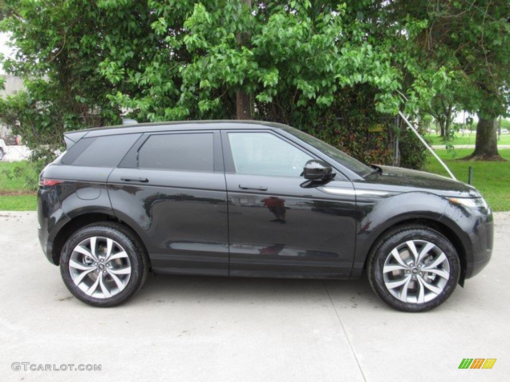 Santorini Black Metallic 2020 Land Rover Range Rover Evoque SE Exterior Photo #132866625