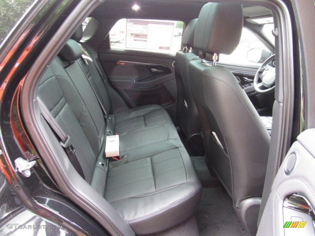 Ebony Interior 2020 Land Rover Range Rover Evoque SE Photo #132866925
