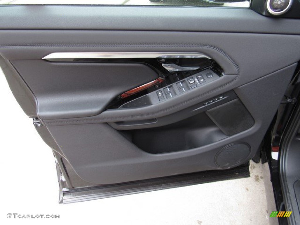 2020 Land Rover Range Rover Evoque SE Ebony Door Panel Photo #132866991