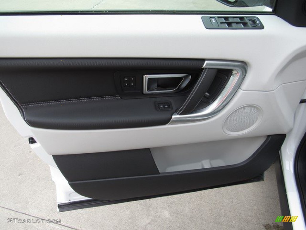 2019 Land Rover Discovery Sport HSE Luxury Ivory/Ebony Door Panel Photo #132867795