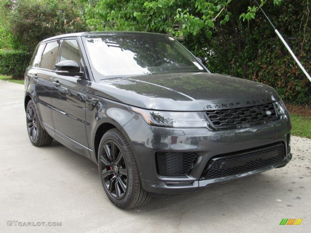 2019 Range Rover Sport Supercharged Dynamic - Carpathian Grey Metallic / Ebony/Ebony photo #2
