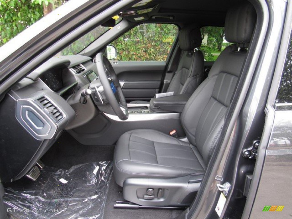 2019 Range Rover Sport Supercharged Dynamic - Carpathian Grey Metallic / Ebony/Ebony photo #3