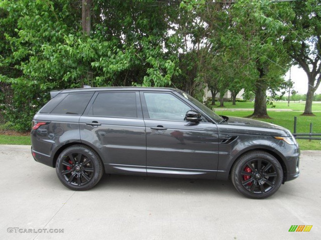 2019 Range Rover Sport Supercharged Dynamic - Carpathian Grey Metallic / Ebony/Ebony photo #6