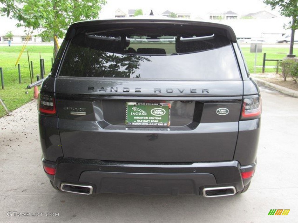 2019 Range Rover Sport Supercharged Dynamic - Carpathian Grey Metallic / Ebony/Ebony photo #8