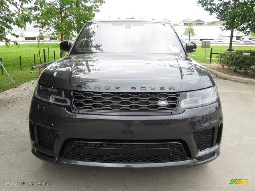 2019 Range Rover Sport Supercharged Dynamic - Carpathian Grey Metallic / Ebony/Ebony photo #9