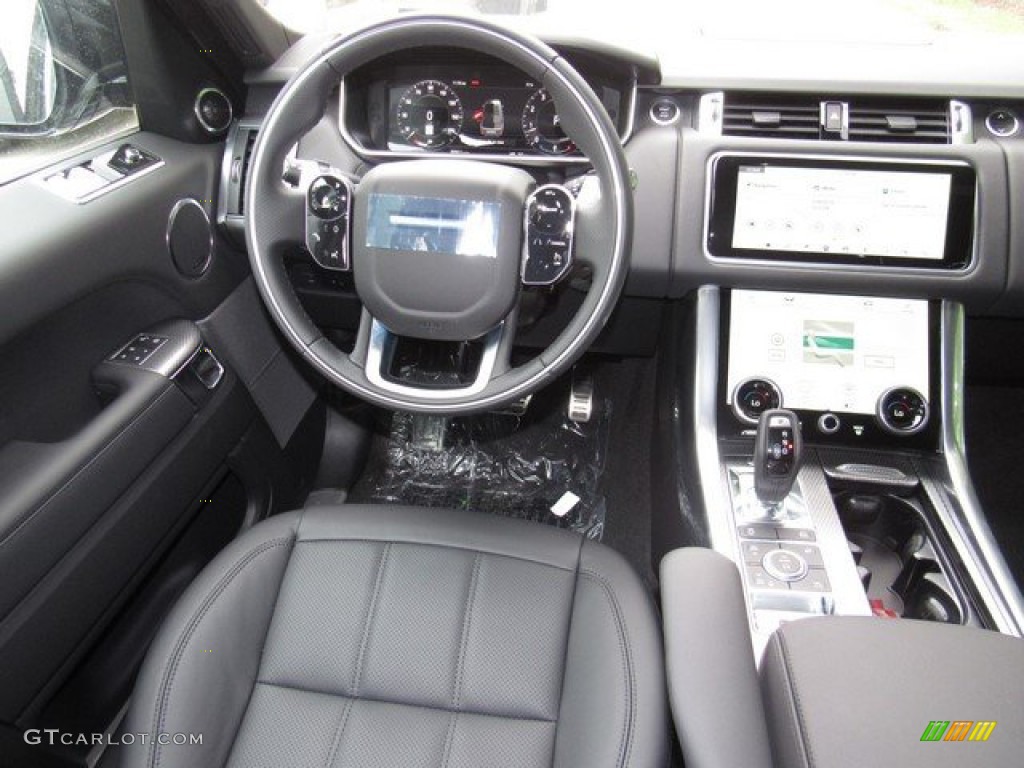 2019 Range Rover Sport Supercharged Dynamic - Carpathian Grey Metallic / Ebony/Ebony photo #14