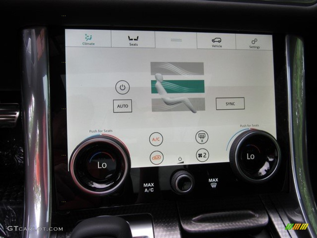 2019 Range Rover Sport Supercharged Dynamic - Carpathian Grey Metallic / Ebony/Ebony photo #35