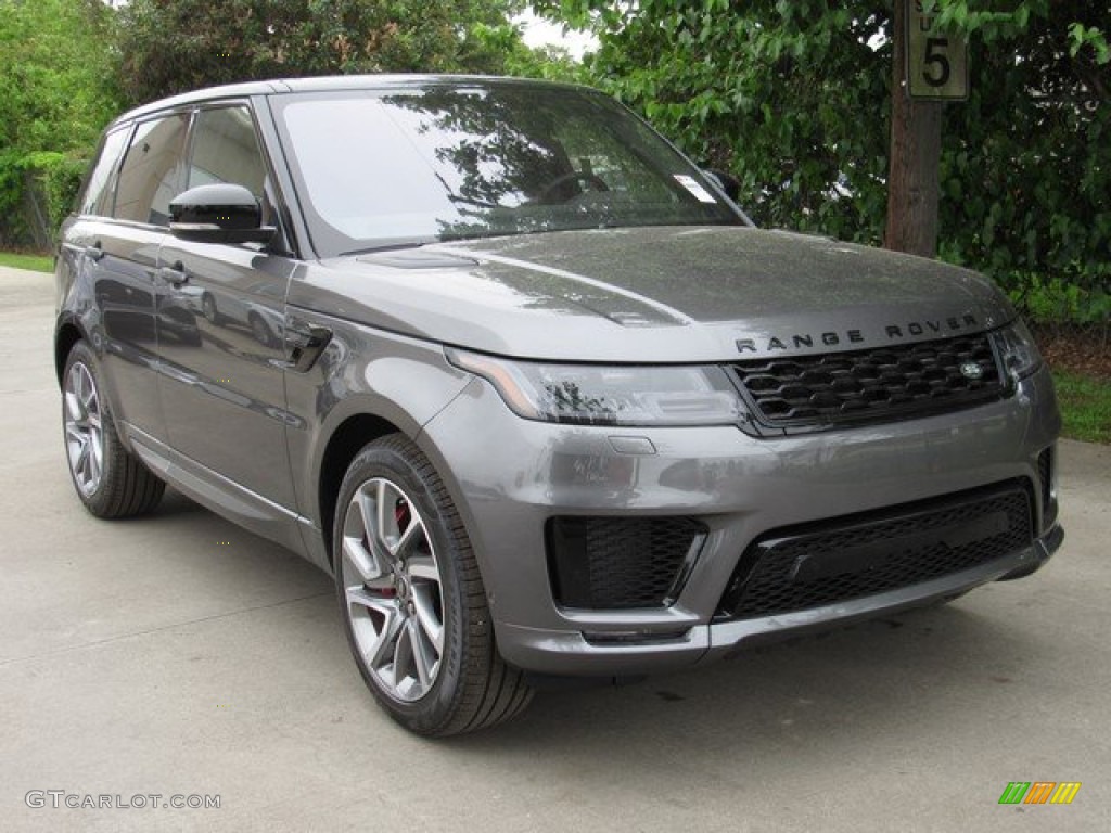 2019 Range Rover Sport HSE Dynamic - Corris Grey Metallic / Ebony/Ebony photo #2