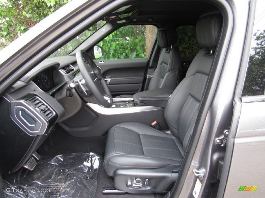 2019 Range Rover Sport HSE Dynamic - Corris Grey Metallic / Ebony/Ebony photo #3