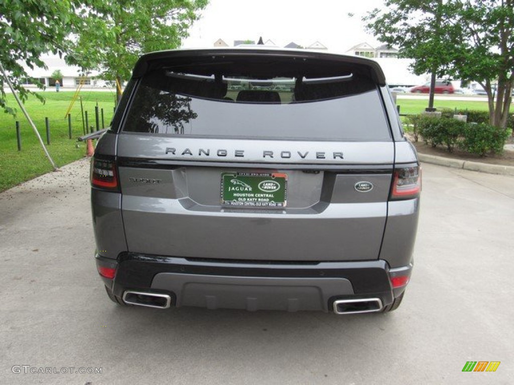 2019 Range Rover Sport HSE Dynamic - Corris Grey Metallic / Ebony/Ebony photo #8