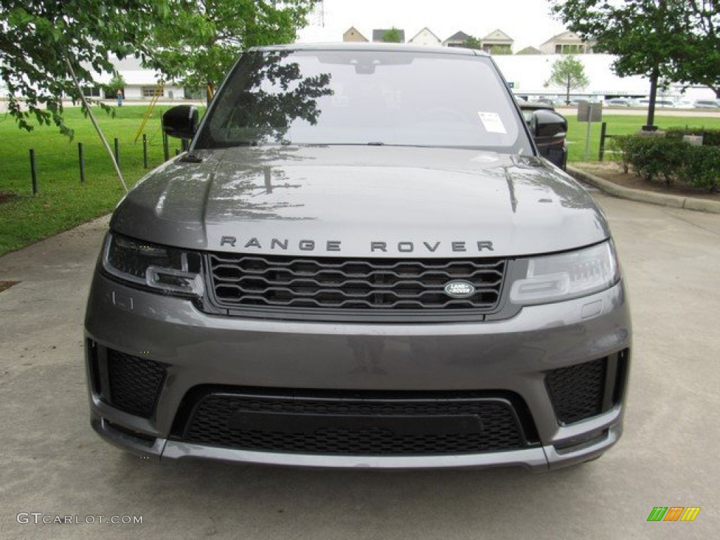 2019 Range Rover Sport HSE Dynamic - Corris Grey Metallic / Ebony/Ebony photo #9
