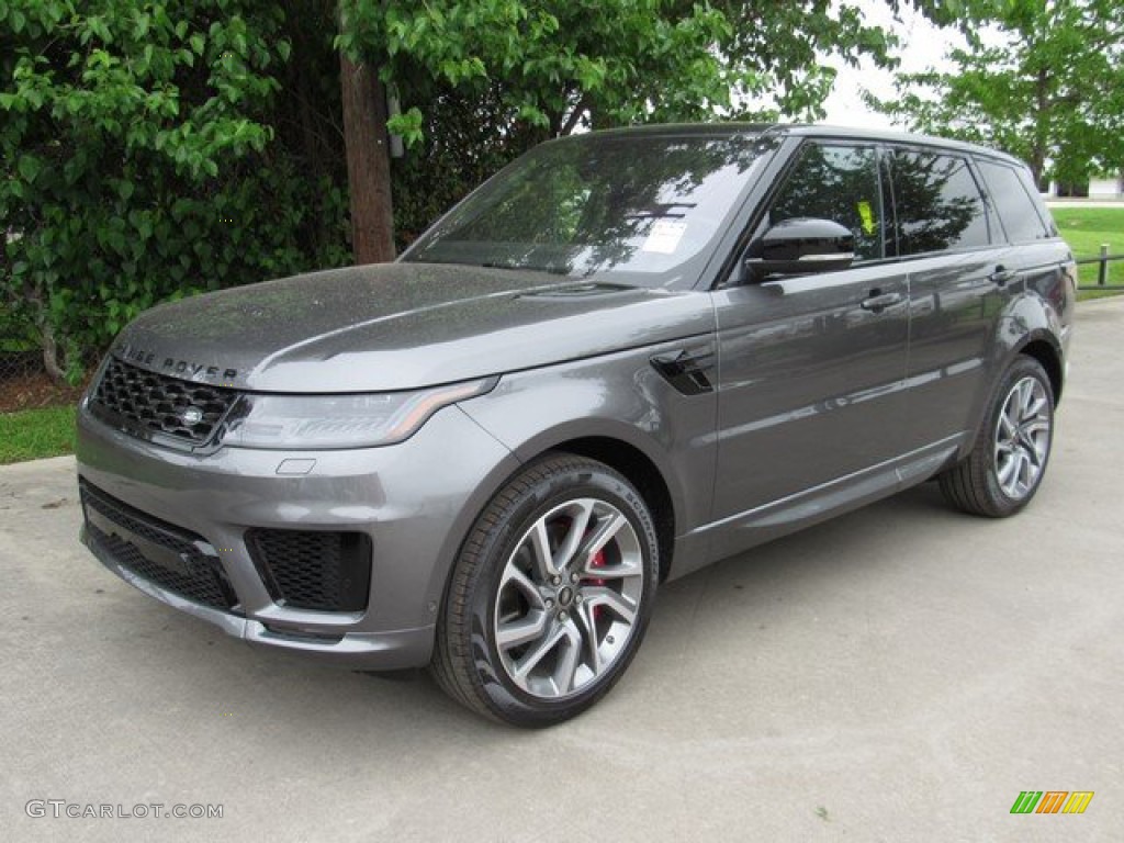 2019 Range Rover Sport HSE Dynamic - Corris Grey Metallic / Ebony/Ebony photo #10