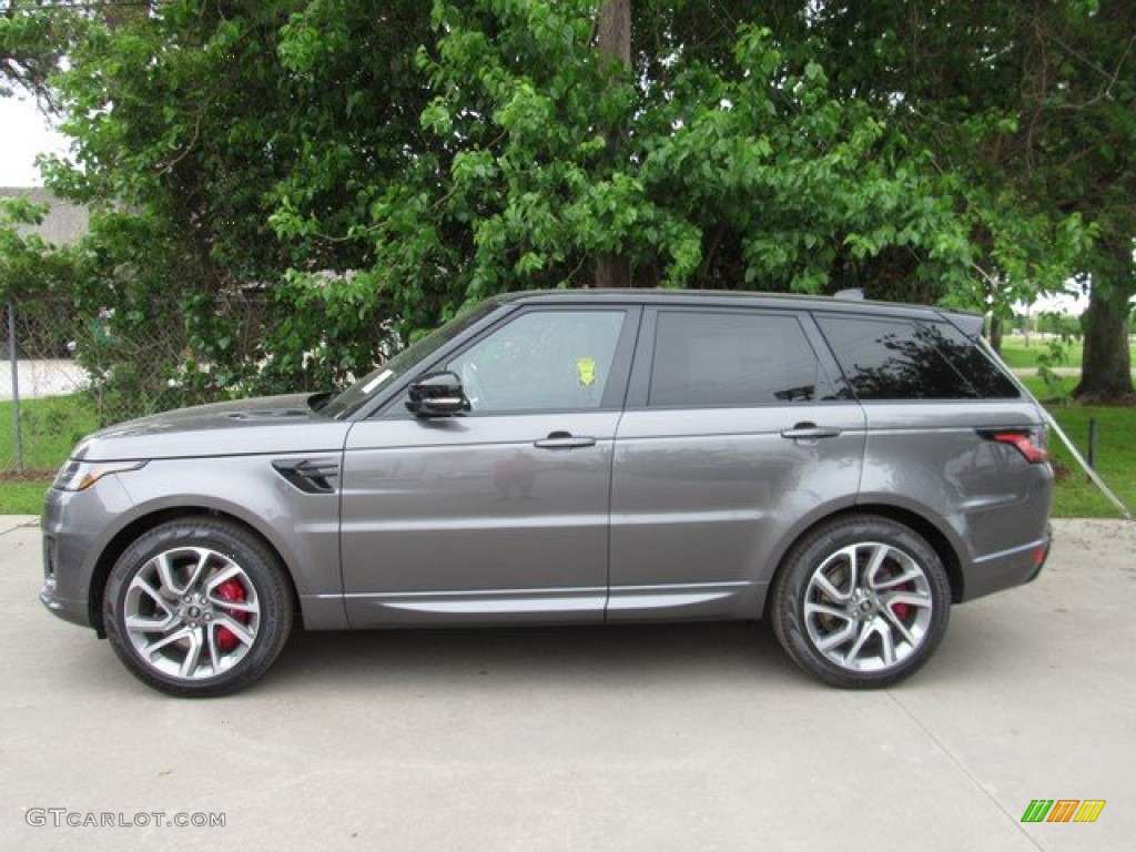 2019 Range Rover Sport HSE Dynamic - Corris Grey Metallic / Ebony/Ebony photo #11