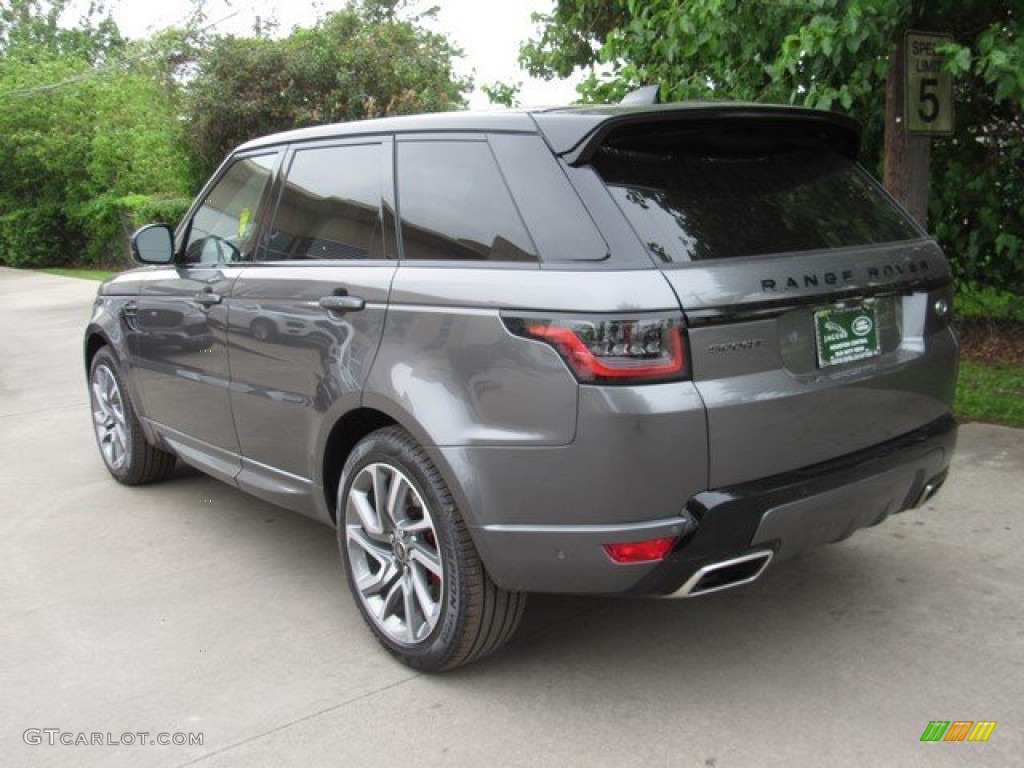 2019 Range Rover Sport HSE Dynamic - Corris Grey Metallic / Ebony/Ebony photo #12
