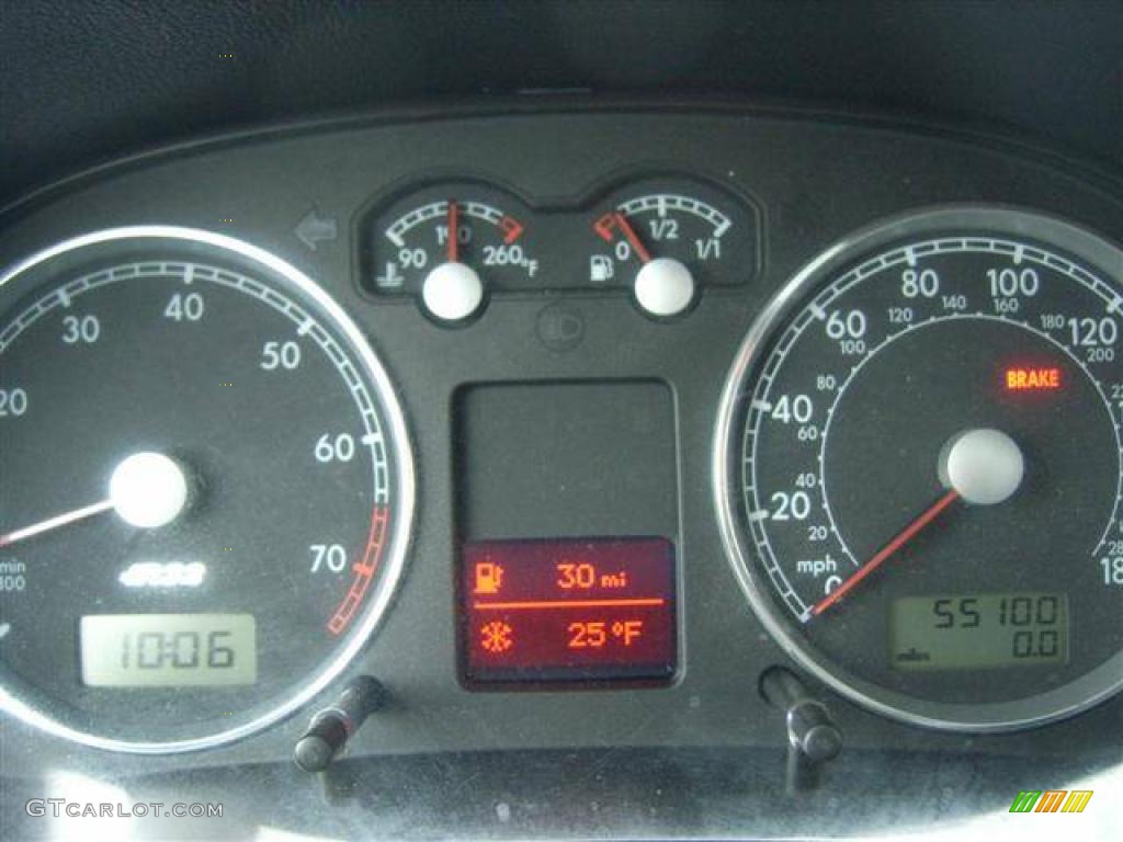 2004 R32  - Reflex Silver Metallic / Black Leather photo #14
