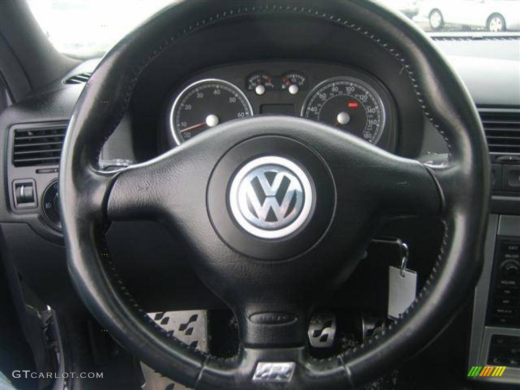 2004 R32  - Reflex Silver Metallic / Black Leather photo #15