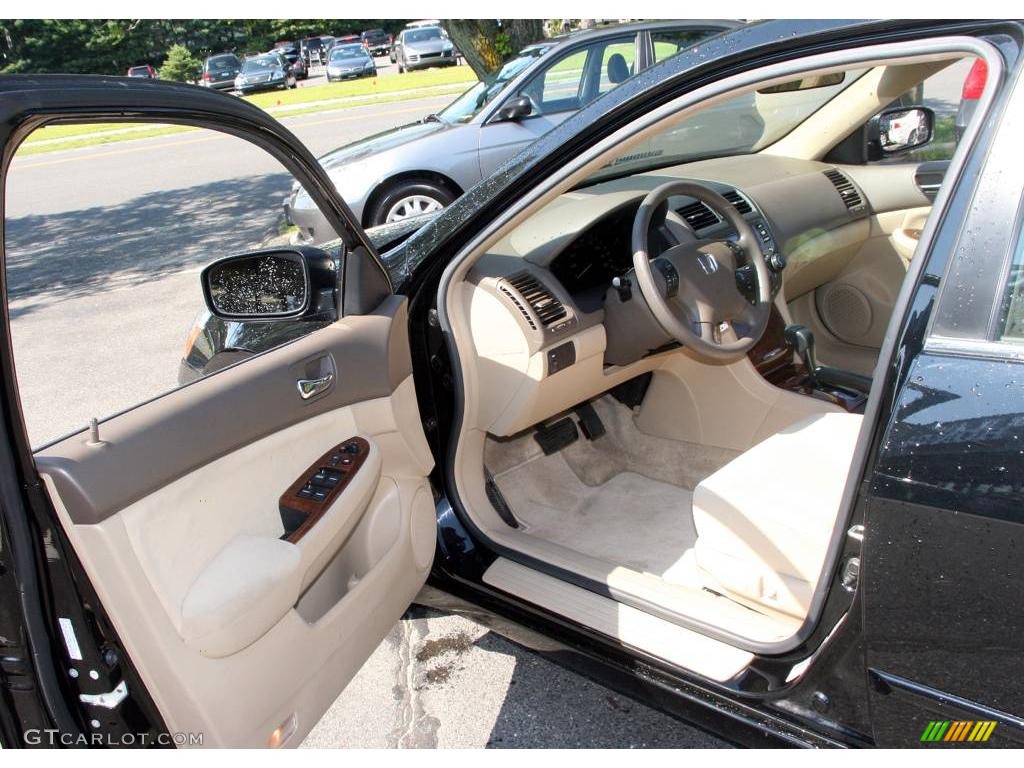 2006 Accord EX Sedan - Nighthawk Black Pearl / Ivory photo #10