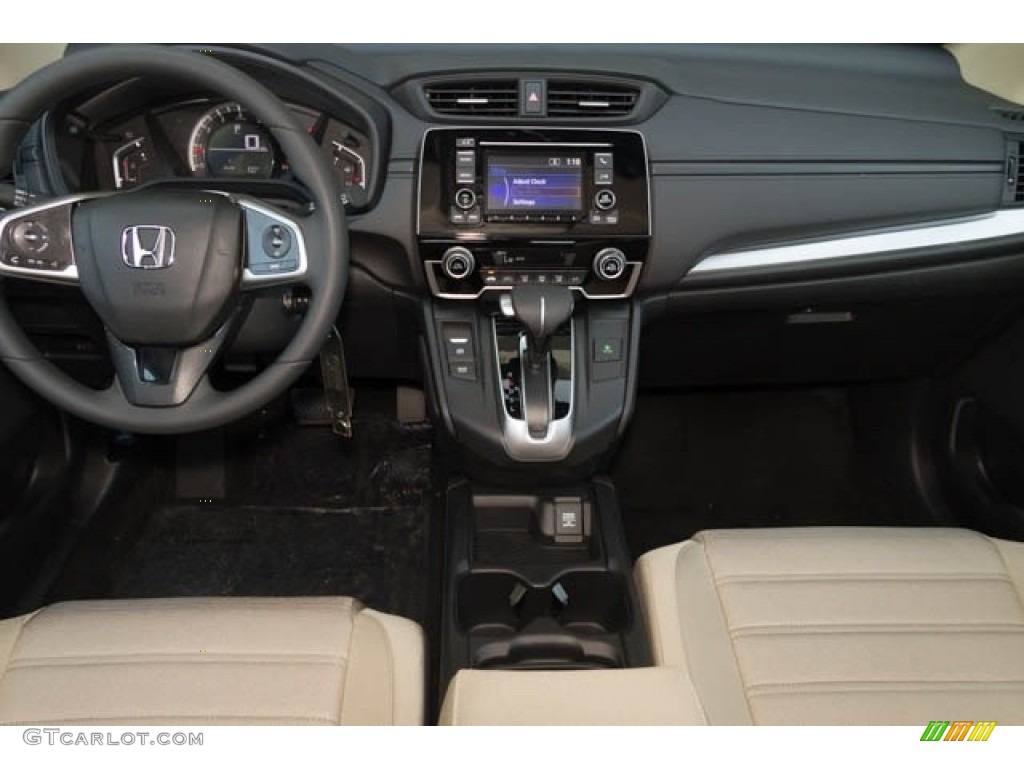 2019 Honda CR-V LX Ivory Dashboard Photo #132871989