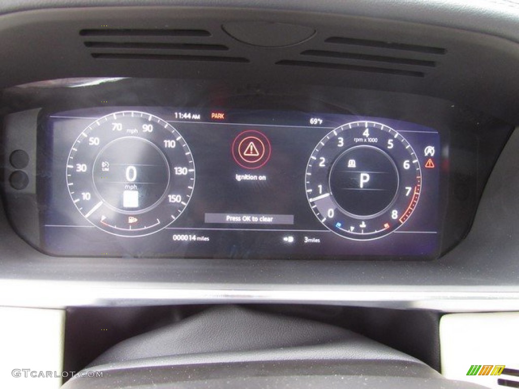 2019 Range Rover HSE - Byron Blue Metallic / Navy/Ivory photo #32