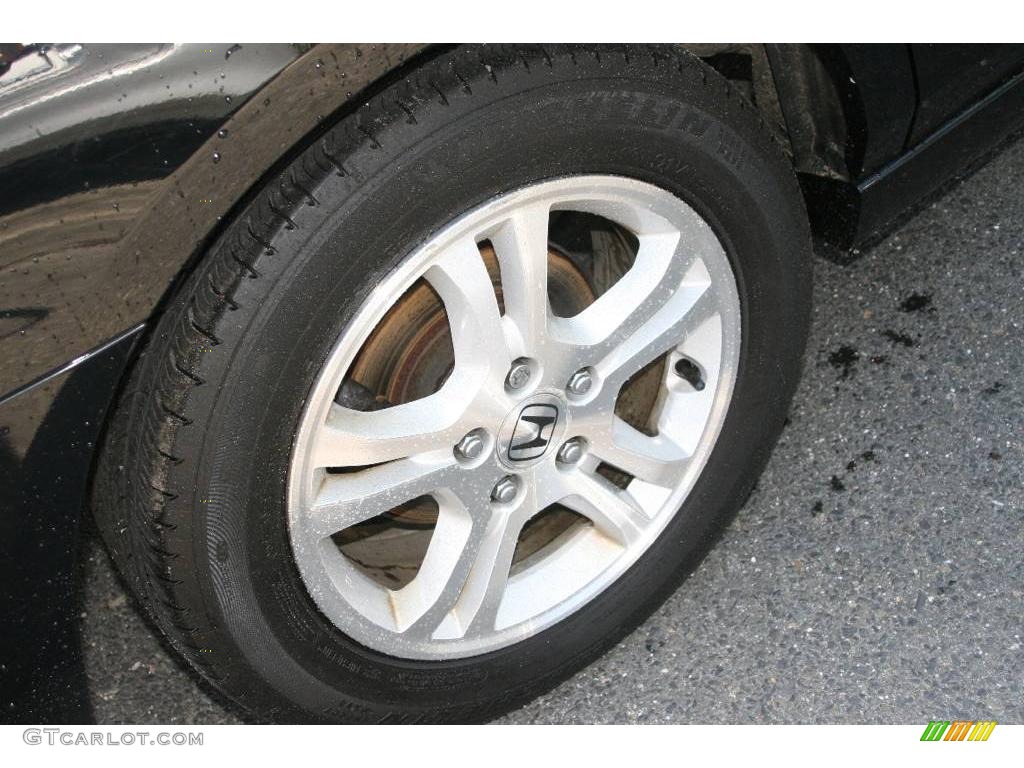 2006 Accord EX Sedan - Nighthawk Black Pearl / Ivory photo #19