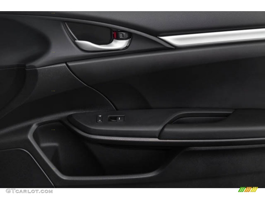 2019 Civic Sport Sedan - Modern Steel Metallic / Black photo #37