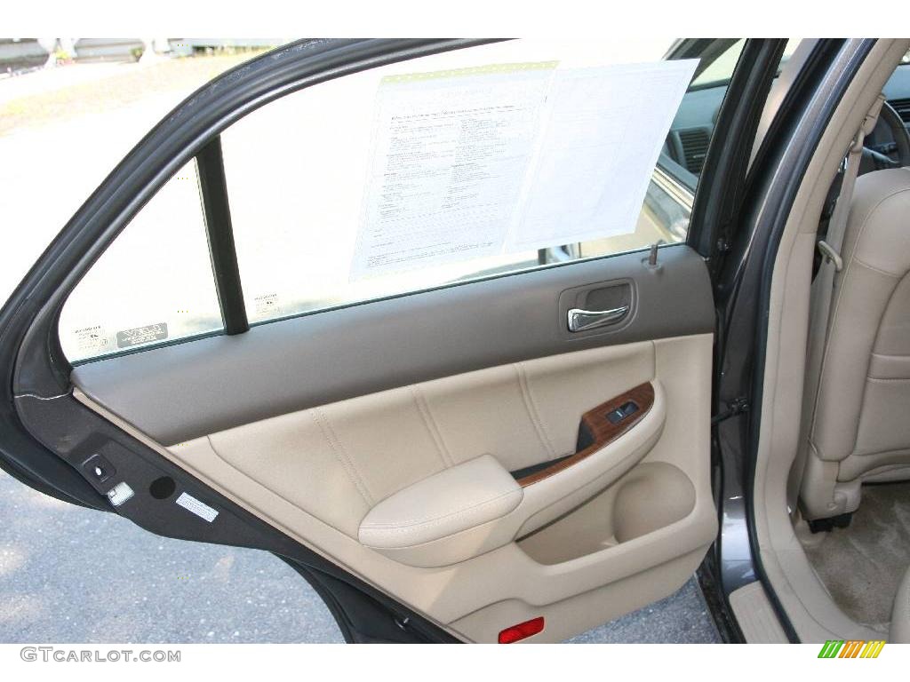 2006 Accord EX-L Sedan - Carbon Bronze Pearl / Ivory photo #17