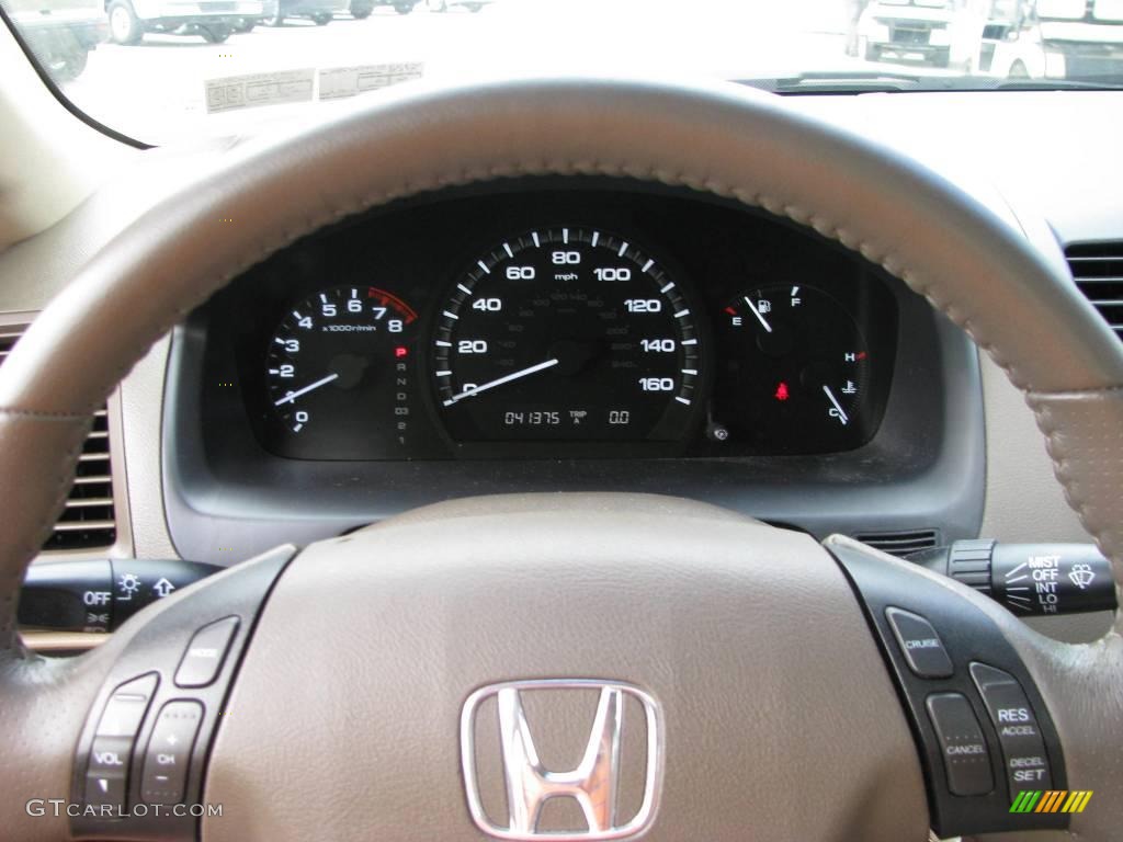 2006 Accord EX-L Sedan - Nighthawk Black Pearl / Ivory photo #17