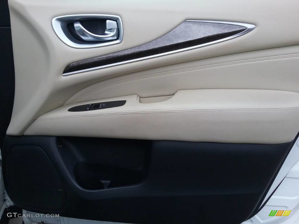 2015 QX60 3.5 AWD - Majestic White / Wheat photo #11