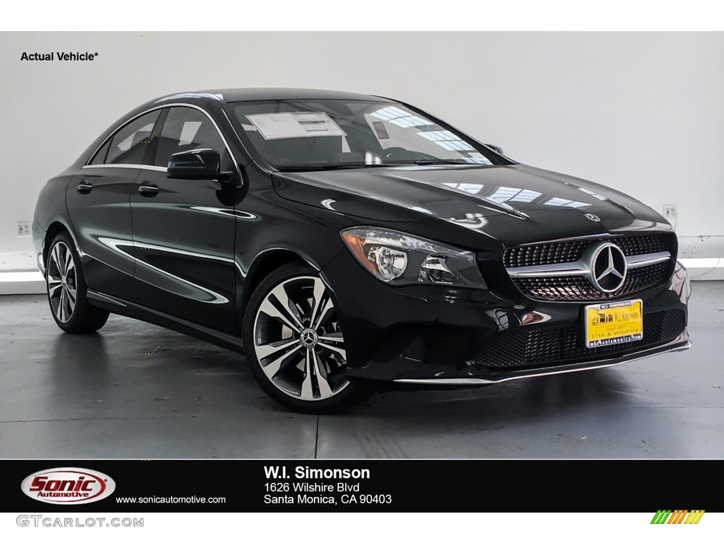 2019 CLA 250 Coupe - Night Black / Black photo #1
