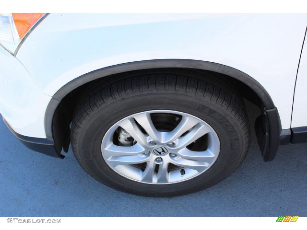 2011 CR-V EX-L 4WD - Taffeta White / Gray photo #5