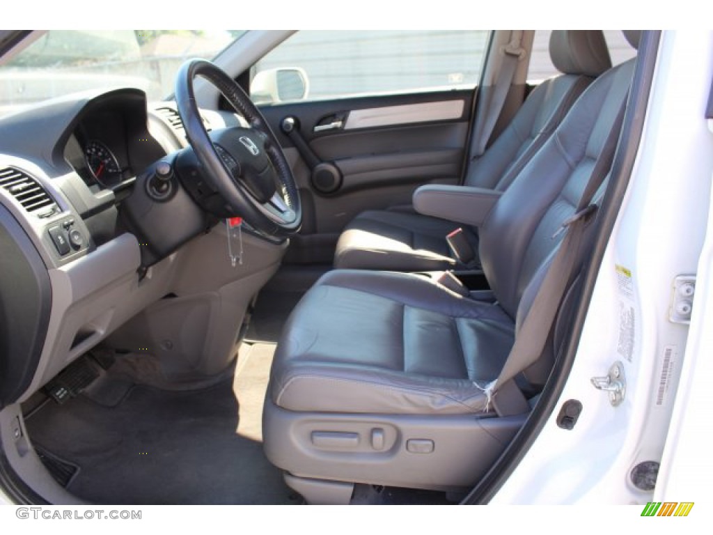 2011 CR-V EX-L 4WD - Taffeta White / Gray photo #10