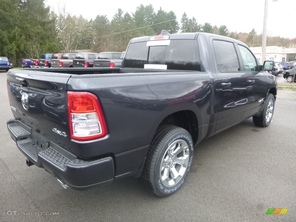 2019 1500 Big Horn Crew Cab 4x4 - Maximum Steel Metallic / Black/Diesel Gray photo #5