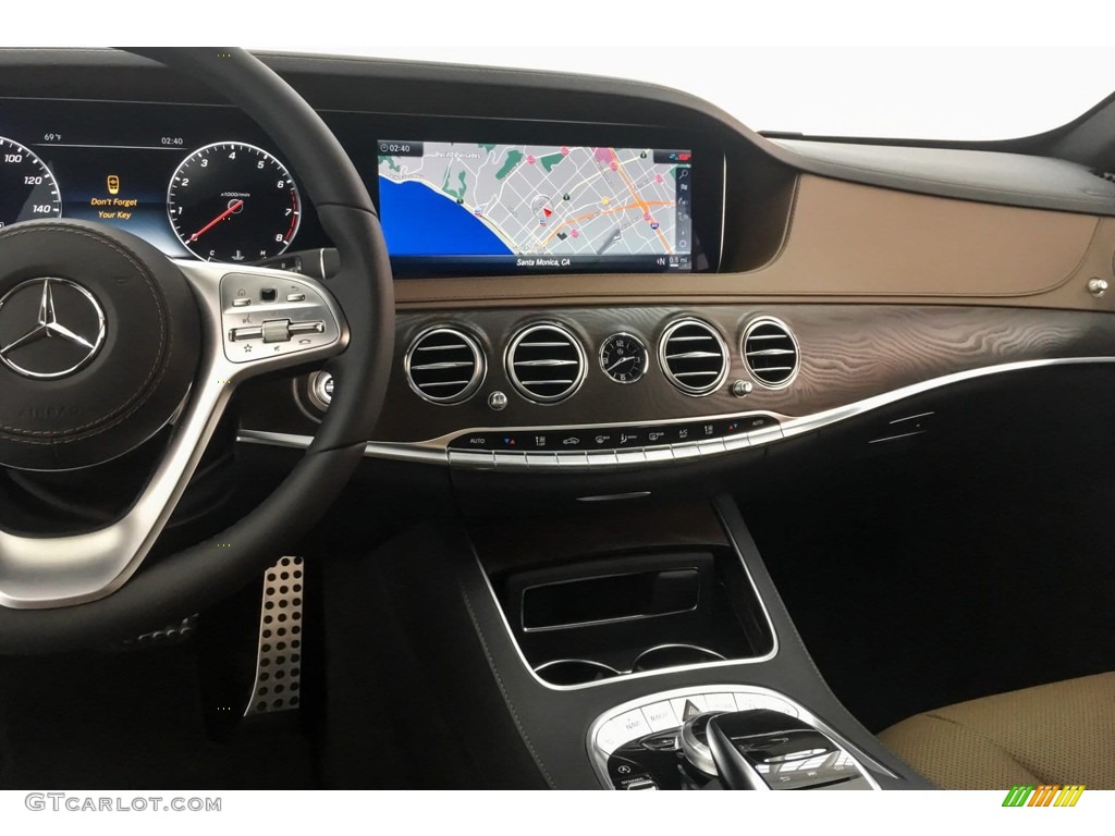 2019 S 450 Sedan - Magnetite Black Metallic / Nut Brown/Black photo #6