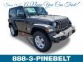 Granite Crystal Metallic 2019 Jeep Wrangler Sport 4x4