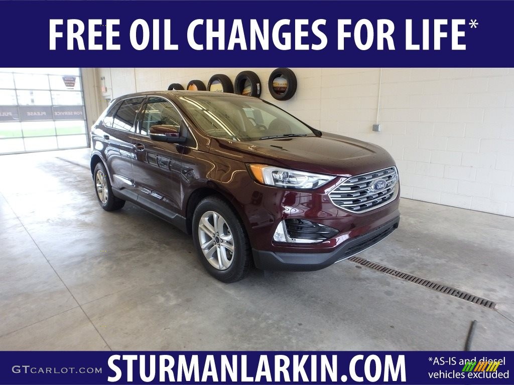2019 Edge SEL AWD - Burgundy Velvet / Ebony photo #1