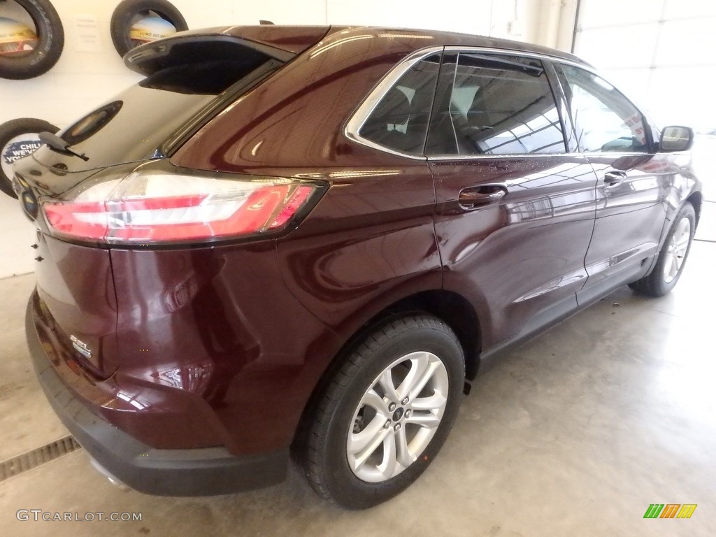 2019 Edge SEL AWD - Burgundy Velvet / Ebony photo #2