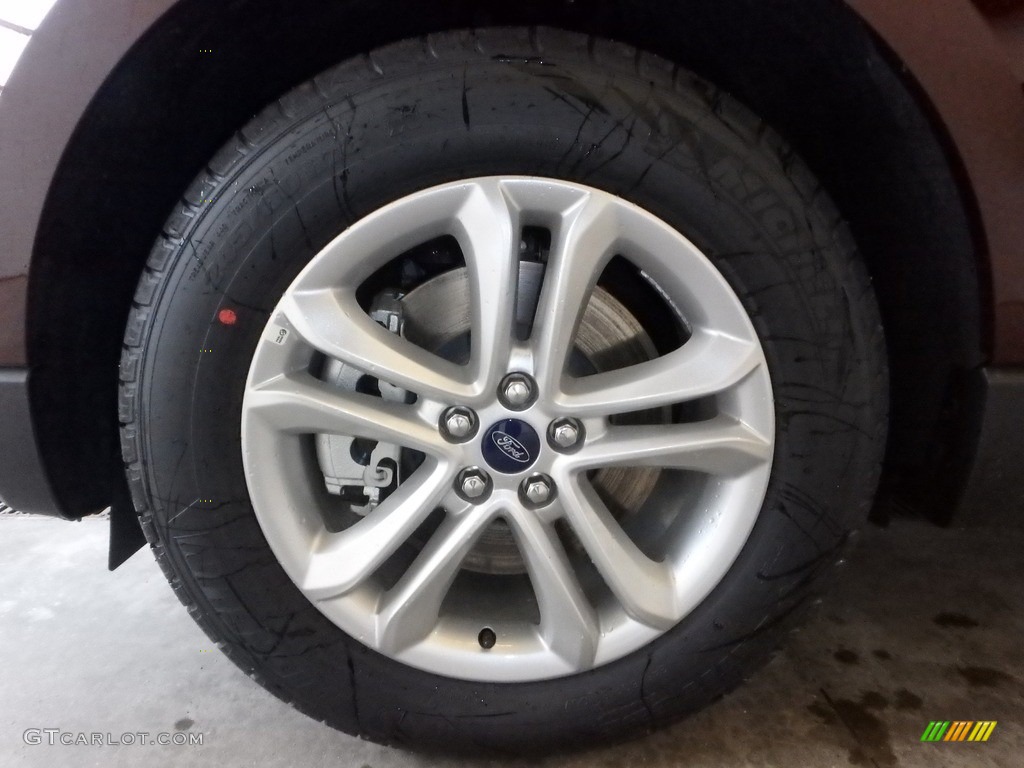 2019 Edge SEL AWD - Burgundy Velvet / Ebony photo #6