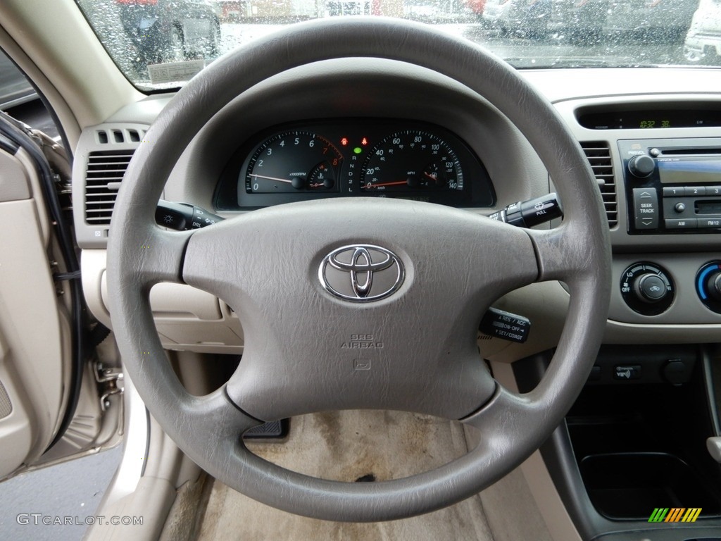 2003 Camry LE - Desert Sand Mica / Taupe photo #20