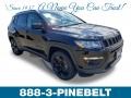 2019 Diamond Black Crystal Pearl Jeep Compass Altitude 4x4  photo #1