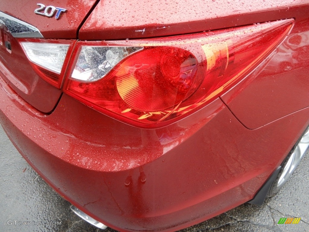 2011 Sonata Limited 2.0T - Venetian Red / Black photo #15