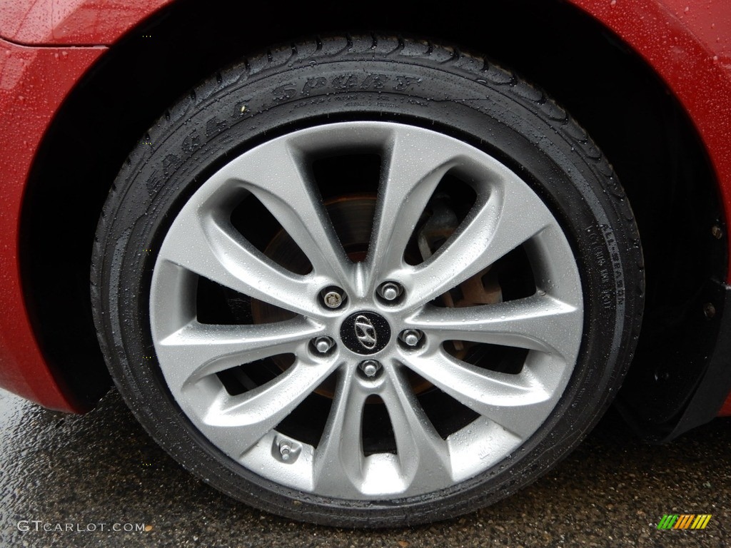 2011 Sonata Limited 2.0T - Venetian Red / Black photo #17