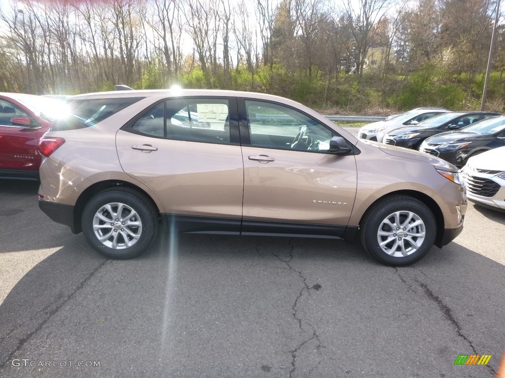 2019 Equinox LS - Sandy Ridge Metallic / Medium Ash Gray photo #6