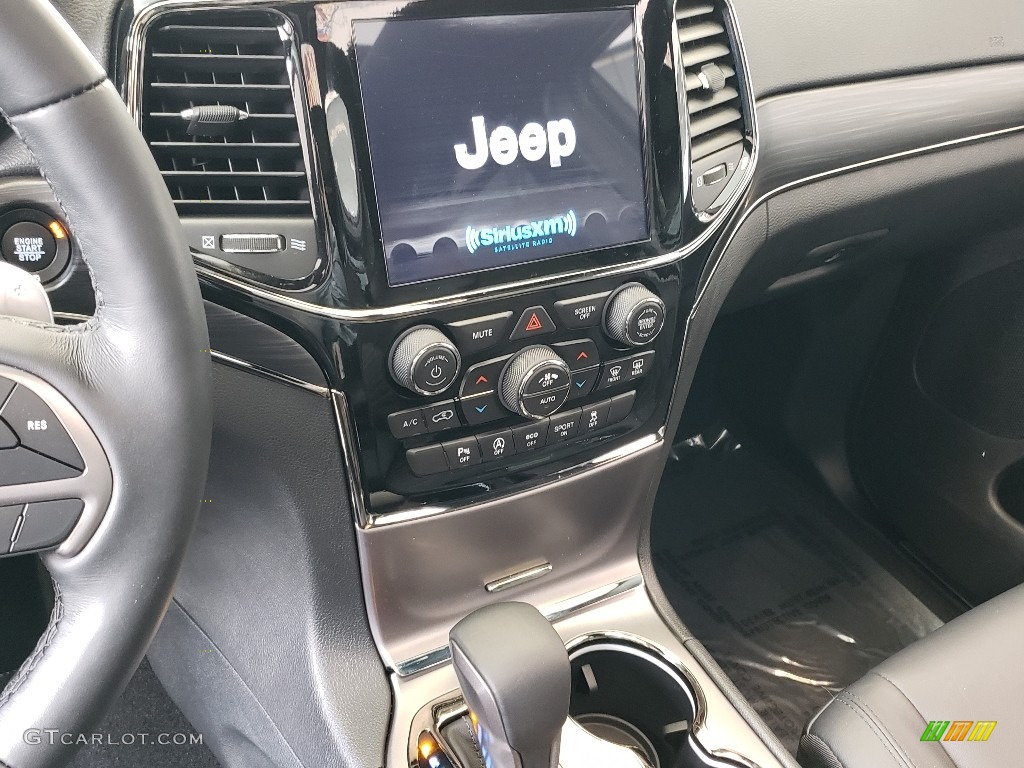 2019 Grand Cherokee Limited 4x4 - Diamond Black Crystal Pearl / Black photo #9