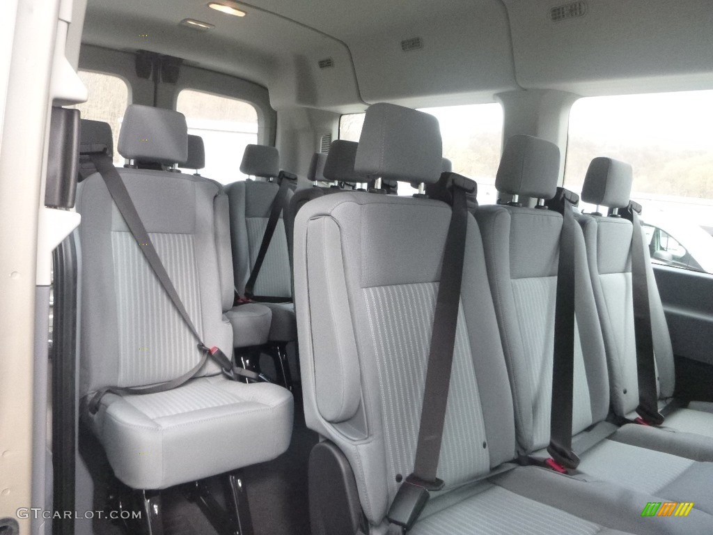 Pewter Interior 2019 Ford Transit Passenger Wagon XLT 350 MR Long Photo #132887546