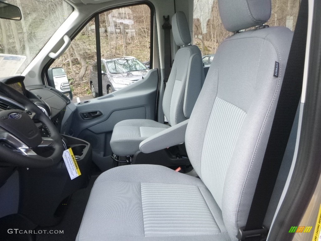 Pewter Interior 2019 Ford Transit Passenger Wagon XLT 350 MR Long Photo #132887567
